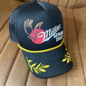 Black and Yellow Miller Cap
